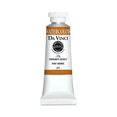 Da Vinci Artists' Permanent Watercolor - Raw Sienna, 37 ml tube