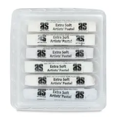 Art Spectrum Tints of White Extra Soft Pastels - Warm Tints, Set of 6