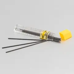 Super Hi-Polymer Lead Refill (0.9mm) Thick, 2B, 15 pcs/Tube