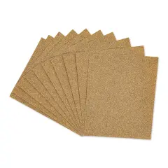 3M Production Sandpaper - Medium, Grit 80-D, 10 Sheets