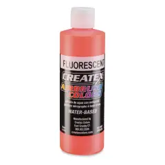 Createx Airbrush Color - 8 oz, Fluorescent Orange