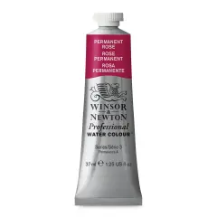 Winsor & Newton Professional Watercolor - Permanent Rose, 37 ml Tube