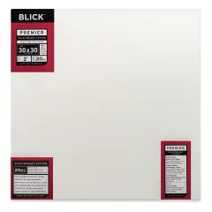 Blick Premier Heavyweight Stretched Cotton Canvas - 30" x 30", 2" Profile