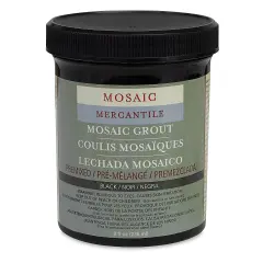 Mosaic Mercantile Pre-mixed Tile Grout - 8 oz, Black