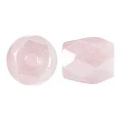 Baros Par Puca&reg; Czech glass bead, Frost Sweet Pink Luster, 10 grams