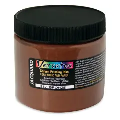 Jacquard Versatex Screen Printing Ink - Pearlized Bronze, 16 oz jar