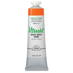 Utrecht Artists' Acrylic Colors - Cadmium-Free Orange