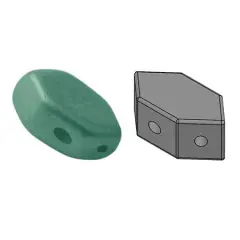 Paros&reg; Par Puca&reg;, PRS-0201-25027M, Pastel Matte Green