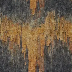 Belagio Cork Fabric, 18" x 15", Texture Print, Blue/Yellow