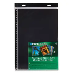 Itoya PolyGlass Refill Page Pack - 11" x 17", Portrait, Pkg of 10