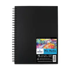 Canson Mix Media Spiral Bound Art Book - 12" x 9", Portrait, 40 Sheets