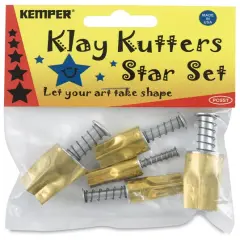Kemper Pattern Cutters - Set of 5, Assorted, Star