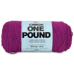 Caron One Pound Acrylic Yarn - 1 lb, 4-Ply, Purple
