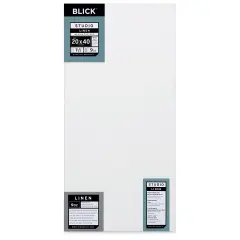 Blick Studio Linen Stretched Canvas - 20" x 40", Gallery 1-1/2" Profile