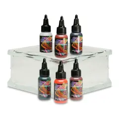 Createx Illustration Colors - Secondary Colors, Set of 6, 1 oz