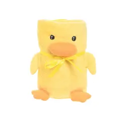30" x 44" Easter Duckling Cute Foldable Ultra-Soft Children's Kids Baby Accent Throw Blanket