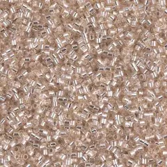 Miyuki Delica Bead 15/0, DBS1203, Silver Lined Pink Mist