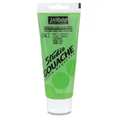 Pebeo Studio Gouache - Light Green, 100 ml Tube