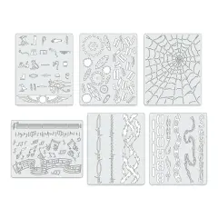 Iwata Artool Freehand Template - Set of 6, Kustom FX 3 Mini