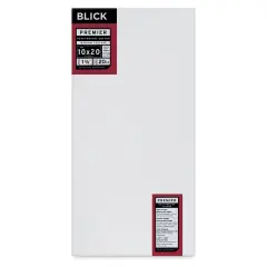 Blick Premier Heavyweight Stretched Cotton Canvas - 10" x 20", 1-3/8" Profile