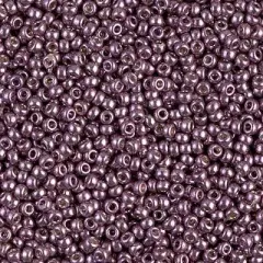 Miyuki 11 Round Seed Bead, 11-4220, Duracoat Galvanized Eggplant, 13 grams