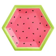 Paper Plates - Large - Watermelon