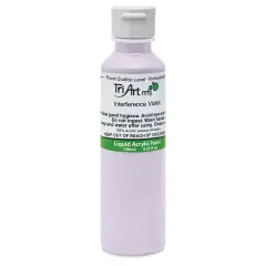 Tri-Art Liquid Artist Acrylics - Interference Violet, 120 ml bottle