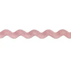 Belagio Medium Ric Rac Trim, 0.75" Wide, 25-Yard Bolt, Pink