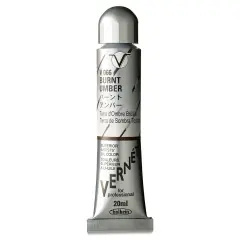 Holbein Vern&eacute;t Superior Artists' Oil Color - Burnt Umber, 20 ml tube