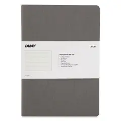 Lamy Booklets - Grey, 21 cm x 14.5 cm, Pkg of 3