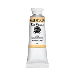 Da Vinci Artists' Permanent Watercolor - Naples Yellow, 37 ml tube