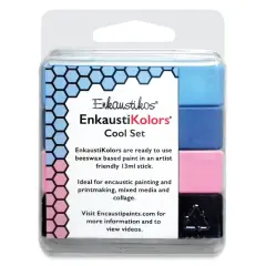 Enkaustikos EnkaustiKolors Paint Set - Cool Set