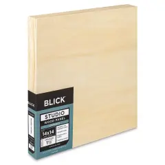 Blick Studio Artists' Wood Panels - Gallery Cradle, 14" x 14", 1-1/2" Cradle
