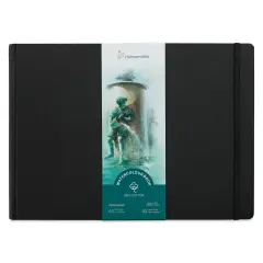 Hahnem&uuml;hle Watercolor Book - 11.7" x 8.3", A4, 60 Pages, Landscape