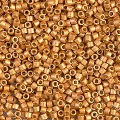 Miyuki Delica Bead 10/0, DBM1833F, Matte Duracoat Galvanized Yellow Gold