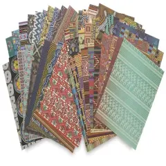 Roylco Decorative Papers - 8-1/2" x 11", Around the World, 96 Sheets