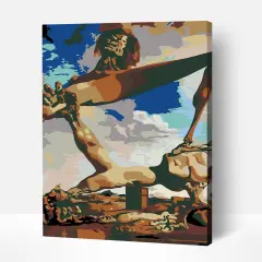 Artwille DIY Paint by Numbers for Adults and Kids, Acrylic Painting Kit - "Masterpieces of World Art 8.59", 13.8 x 17.7 in