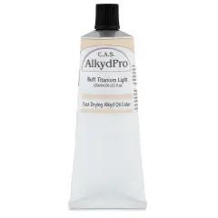CAS AlkydPro Fast-Drying Alkyd Oil Color - Buff Titanium Light, 120 ml tube