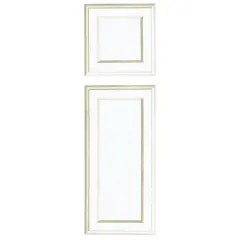 Door Panels Wall Stencil | 2682 by Designer Stencils | Pattern Stencils | Reusable Stencils for Painting | Safe & Reusable Template for Wall Decor | Try This Stencil Instead of a Wallpaper | Easy to Use & Clean Art Stencil Pattern