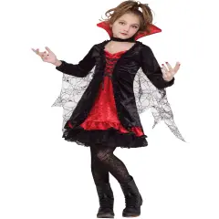 Midnight Lace Vampiress Vampire Girl's Costume