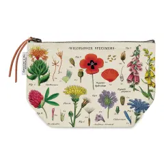 Cavallini Wildflowers Cotton Pouch