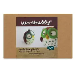 Woolbuddy Needle Felting Kit - Owl Kit