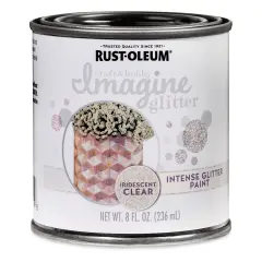 Rust-Oleum Imagine Intense Glitter Paint - Iridescent, 8 oz