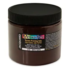 Jacquard Versatex Screen Printing Ink - Brown, 16 oz jar