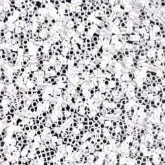 Miyuki Delica Bead 15/0, DBS0201, White Pearl Ceylon