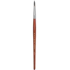 Blick Master Short Handle Synthetic Brush - Round, Size 6