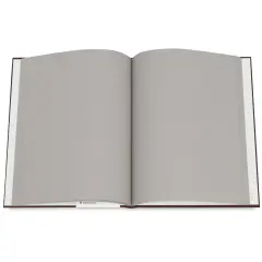 Strathmore 400 Series Toned Sketch Journal - 8-1/2" x 5-1/2", 128 pages, Cool Gray, Hardbound