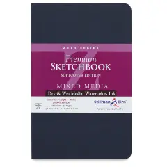 Stillman & Birn Zeta Series Softcover Sketchbook - 8-1/2" x 5-1/2", Portrait