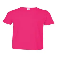Rabbit Skins&reg; Toddler Fine Jersey Tee - 3321 Hot Pink