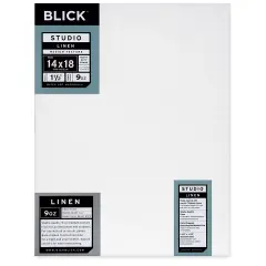 Blick Studio Linen Stretched Canvas - 14" x 18", Gallery 1-1/2" Profile